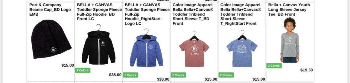 Online Store Open until 11/6.